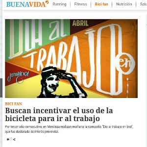 Buscan incentivar el uso de la bicicleta para ir al trabajo